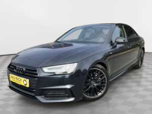 2018 Audi A4 2.0 Tdi Black Edition Saloon 4dr Diesel S Tronic Euro 6 (s/s) (150 Ps) in Blue — image 4