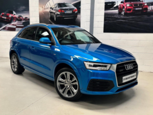 2016 Audi Q3 2.0 Tdi S Line Plus Quattro Euro 6 (s/s) 5dr in Blue — image 2