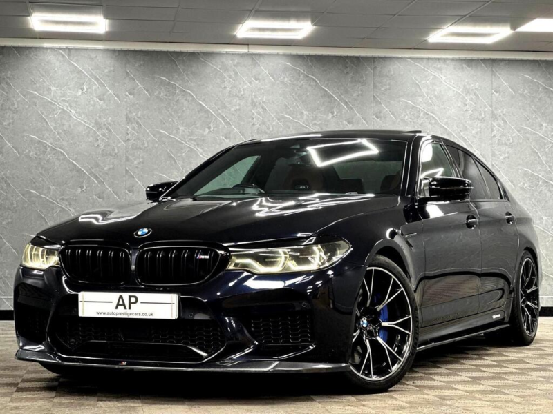 2019 BMW M5 4.4i V8 Competition Steptronic Xdrive Euro 6 (s/s) 4dr in Carbon Black — image 1