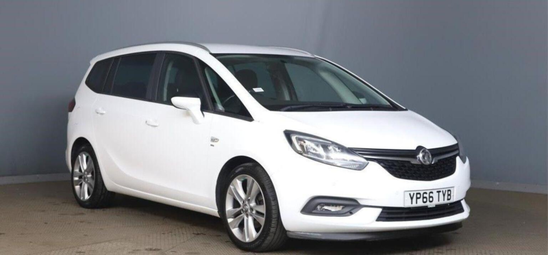 2017 Vauxhall Zafira Tourer 1.4i Turbo Sri Nav Auto Euro 6 5dr in White — image 1
