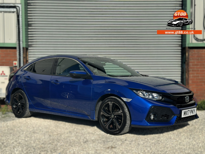 2017 Honda Civic 1.0 Vtec Turbo Sr in Blue — image 1