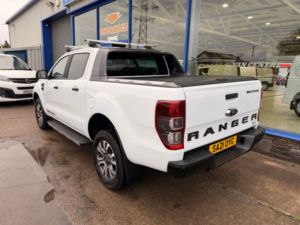 2021 Ford Ranger 2.0 Ecoblue Wildtrak Pickup Double Cab 4dr Diesel Auto 4WD Euro 6 213 Ps in White — image 4