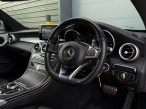 2017 Mercedes-Benz C Class 2.1 C220d Amg Line G-Tronic+ Euro 6 (s/s) 2dr in Silver — image 2