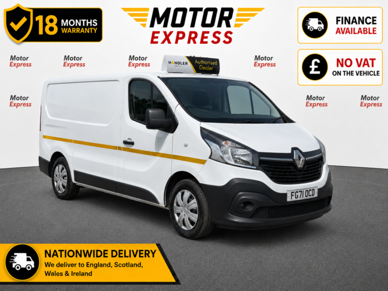 2021 Renault Trafic 2.0 Sl28 Energy Dci 120 Business+ My19 in White — image 1