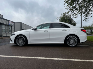 2024 Mercedes-Benz A-Class 1.3 A 200 Amg Line Premium+ Mhev A 4dr in White — image 2