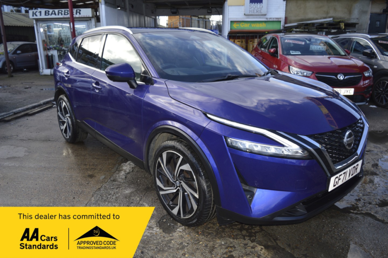 2021 Nissan Qashqai 1.3 Dig-T Mhev Tekna+ in Blue — image 1