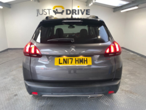 2017 Peugeot 2008 1.6 Bluehdi Gt Line SUV 5dr Diesel Manual Euro 6 (100 Ps) in Grey — image 4