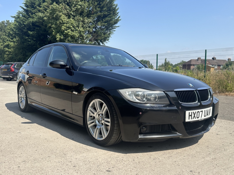 2007 BMW 3 Series 2.0 320i M Sport Saloon in Black — image 1