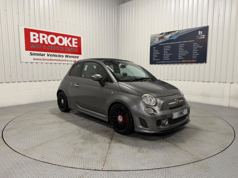 2013 Abarth 595c 1.4 T-Jet Turismo Cabrio Euro 5 2dr in Grey — image 1