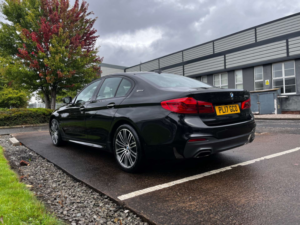 2017 BMW 5 Series 2.0 530e M Sport Auto 4dr in Black — image 3