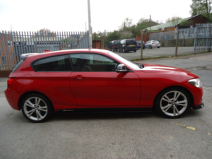 2014 BMW 1 Series 2.0 120d Sport 3 Door in Red — image 3