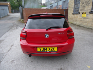 2014 BMW 1 Series 2.0 120d Sport 3 Door in Red — image 5