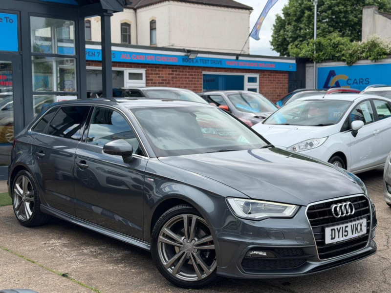 2015 Audi A3 1.4 Tfsi Cod S Line Sportback S Tronic Euro 6 (s/s) 5dr in Grey — image 1