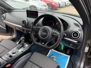 2015 Audi A3 1.4 Tfsi Cod S Line Sportback S Tronic Euro 6 (s/s) 5dr in Grey — image 3