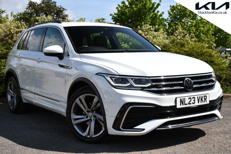 2023 Volkswagen Tiguan 1.5 Tsi R-Line Edition SUV 5dr Petrol DSG Euro 6 (s/s) (150 Ps) in White — image 1