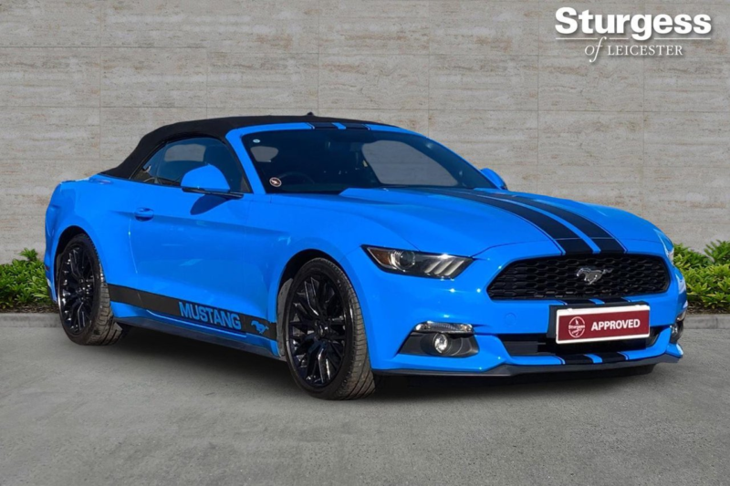 2018 Ford Mustang 2.3t Ecoboost Euro 6 2dr in Blue — image 1