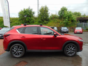 2017 Mazda Cx-5 2.2 Skyactiv-D Sport Nav * 10 Service Stamps * Mot May 2027 * Finance Available * Free 6 Months Warr in Red — image 3