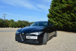 2017 Alfa Romeo Giulia 2.0 Giulia E6b 2.0 Turbo Petrol 280hp Veloce in Black — image 2