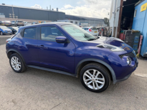 2016 Nissan Juke 1.6 N-Connecta Xtron Euro 6 5dr in Blue — image 6