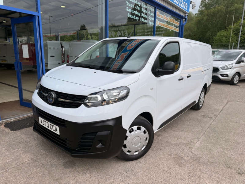 2023 Vauxhall Vivaro 1.5 Turbo D 2900 Prime Panel Van 6dr Diesel Manual L2 H1 Euro 6 100 Ps in White — image 1