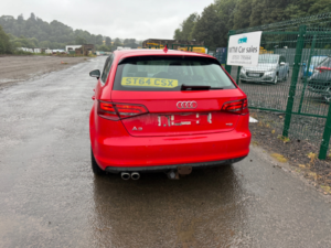 2014 Audi A3 2.0 Tdi Sport Sportback 5dr Diesel Manual Euro 6 (s/s) (184 Ps) in Red — image 5