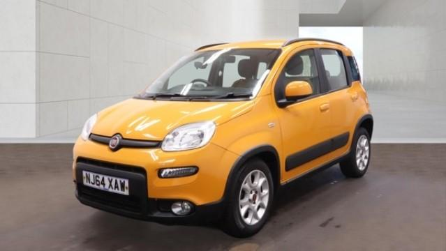 2014 Fiat Panda 0.9 Panda Twinair 85 Bhp Trekking Orange 5dr 1 Keeper+low Tax+11 Stamps in Orange — image 1