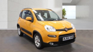 2014 Fiat Panda 0.9 Panda Twinair 85 Bhp Trekking Orange 5dr 1 Keeper+low Tax+11 Stamps in Orange — image 3