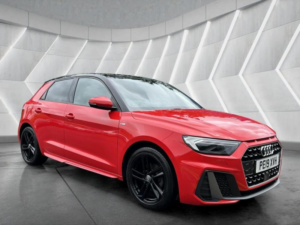 2019 Audi A1 1.0 Tfsi 30 S Line Sportback S Tronic Euro 6 (s/s) 5dr in Red — image 4