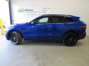 2019 Jaguar F-Pace 3.0 D300 V6 S Auto AWD Euro 6 (s/s) 5dr in Blue — image 4
