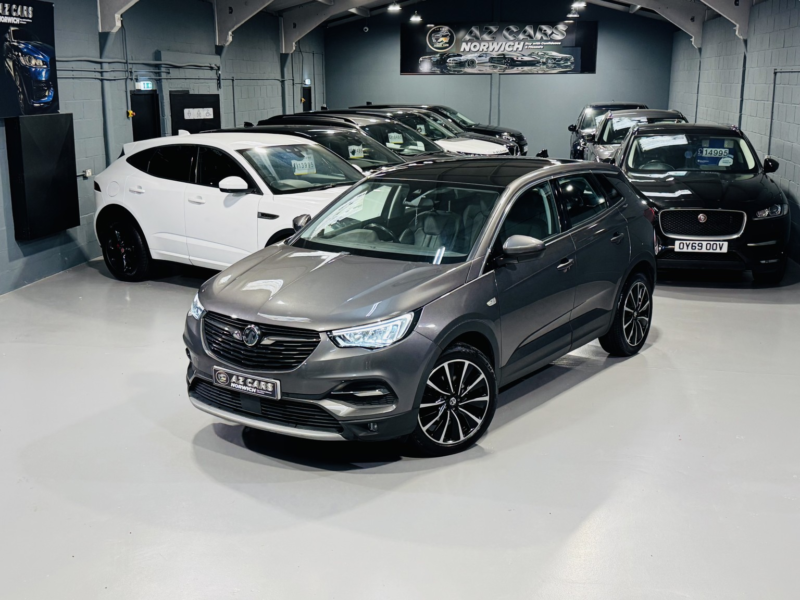 2021 Vauxhall Grandland X 1.2 Turbo Elite Nav in Grey — image 1