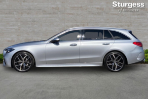 2023 Mercedes-Benz C Class 2.0 C300h Mhev Amg Line (premium Plus) G-Tronic+ Euro 6 (s/s) 5dr in Silver — image 4