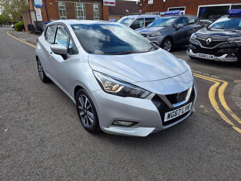 2017 Nissan Micra 0.9 Ig-T Tekna Euro 6 (s/s) 5dr in Silver — image 1