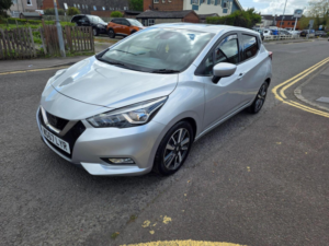 2017 Nissan Micra 0.9 Ig-T Tekna Euro 6 (s/s) 5dr in Silver — image 3