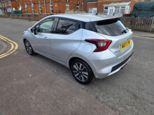 2017 Nissan Micra 0.9 Ig-T Tekna Euro 6 (s/s) 5dr in Silver — image 4