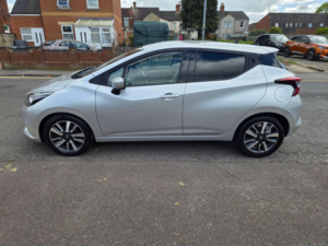 2017 Nissan Micra 0.9 Ig-T Tekna Euro 6 (s/s) 5dr in Silver — image 5