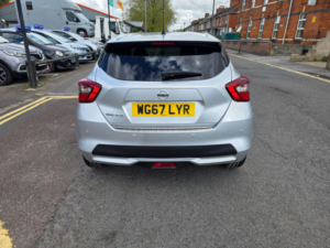 2017 Nissan Micra 0.9 Ig-T Tekna Euro 6 (s/s) 5dr in Silver — image 6
