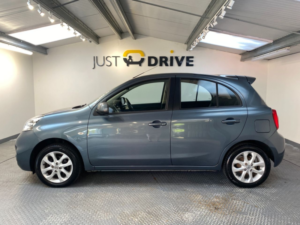 2013 Nissan Micra 1.2 Acenta Hatchback 5dr Petrol CVT Euro 5 (80 Ps) in Grey — image 2