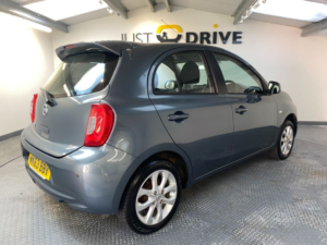 2013 Nissan Micra 1.2 Acenta Hatchback 5dr Petrol CVT Euro 5 (80 Ps) in Grey — image 5