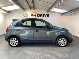 2013 Nissan Micra 1.2 Acenta Hatchback 5dr Petrol CVT Euro 5 (80 Ps) in Grey — image 6