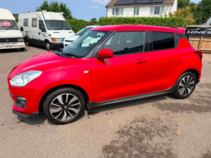2019 Suzuki Swift 1.2 Dualjet Attitude Hatchback 5dr Petrol Manual Euro 6 (s/s) (90 Ps) in Red — image 5