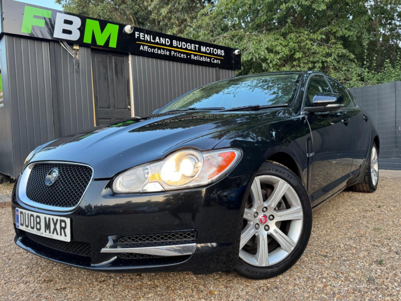2008 Jaguar Xf 2.7d V6 Luxury Auto Euro 4 4dr in Black — image 1