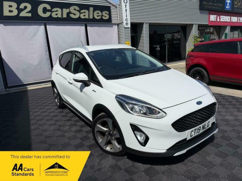 2019 Ford Fiesta 1.0t Ecoboost Active 1 Euro 6 (s/s) 5dr in White — image 1