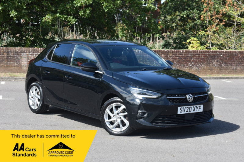 2020 Vauxhall Corsa 1.2 Turbo Sri in Black — image 1