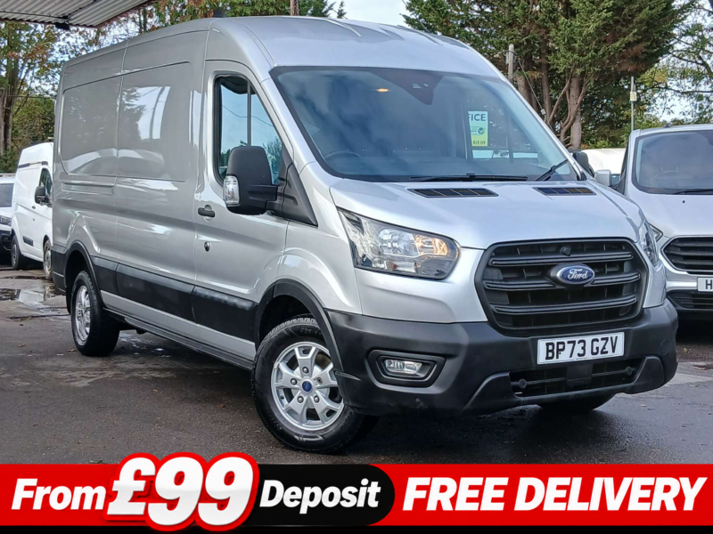 2024 Ford Transit 2.0 350 Ecoblue Trend Panel Van 5dr Diesel Manual Fwd L3 H2 Euro 6 (s/s) (130 Ps) in Silver — image 1