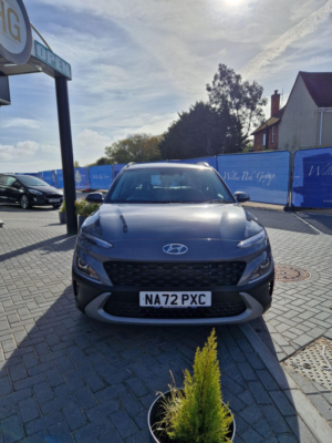 2022 Hyundai Kona 1.6 H-Gdi Se Connect Dct Euro 6 (s/s) 5dr in Grey — image 2