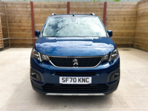 2020 Peugeot Rifter 4 SEAT Auto Wheelchair Accessible Disabled Access Vehicle Wav in Blue — image 5