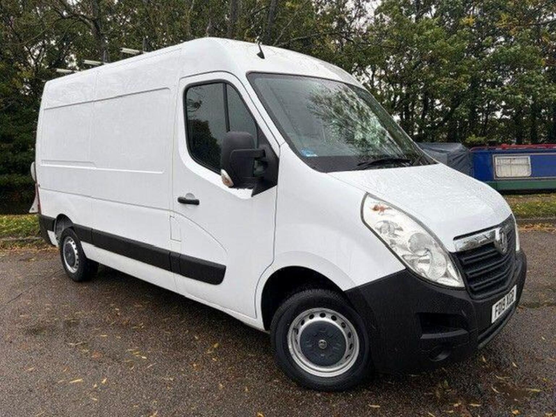 2019 Vauxhall Movano 2.3 Cdti 3300 Fwd L2 H2 Euro 6 5dr in White — image 1