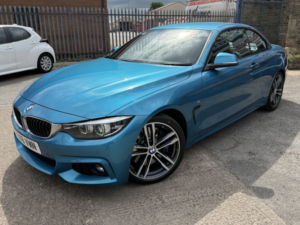 2018 BMW 4 Series 3.0 430d M Sport Convertible in Blue — image 2