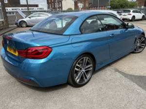 2018 BMW 4 Series 3.0 430d M Sport Convertible in Blue — image 3