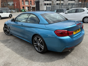 2018 BMW 4 Series 3.0 430d M Sport Convertible in Blue — image 4